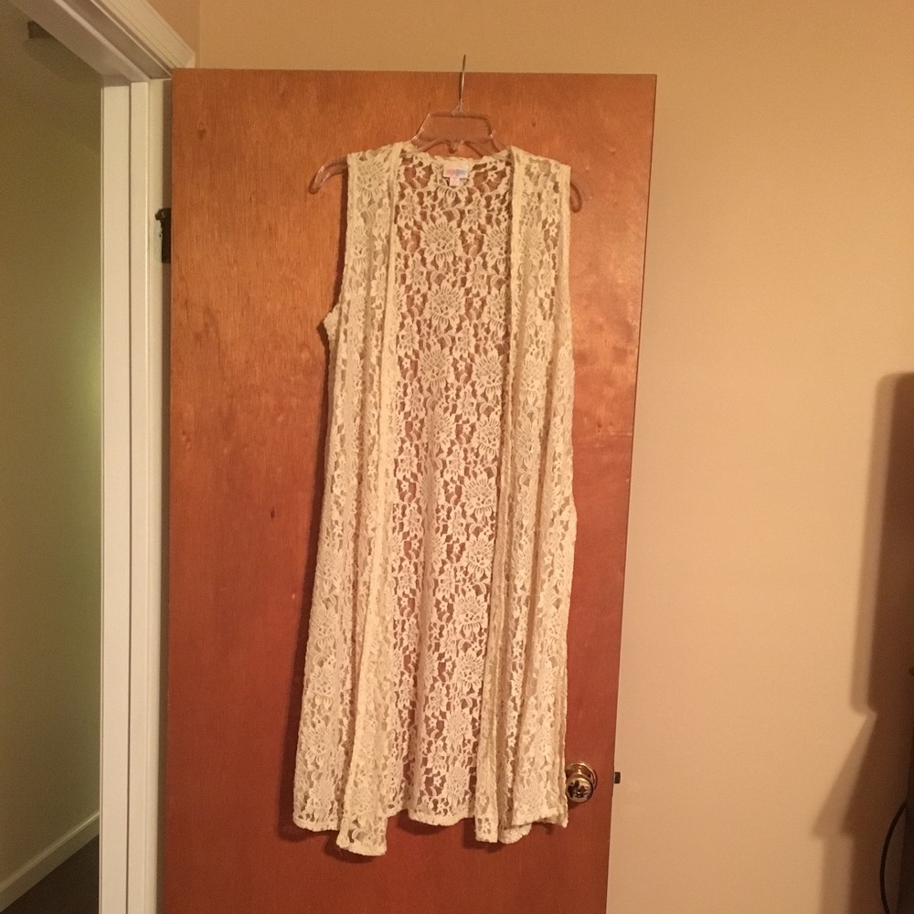 Lace Joy Duster/Vest